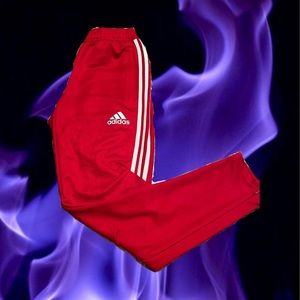 Red Adidas Track Pants